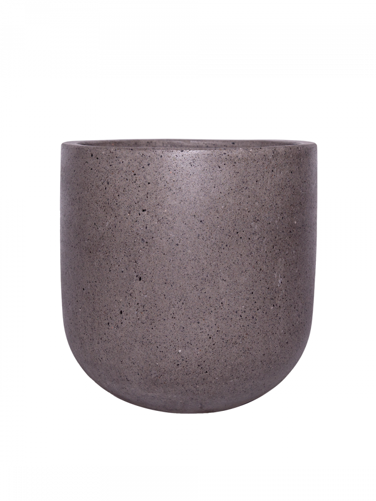 Sticks and Stones Outdoor - U-Shaped Pot Natural Unpainted