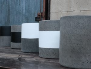 Sticks and Stones Outdoor - Hand Painted Concrete Pots