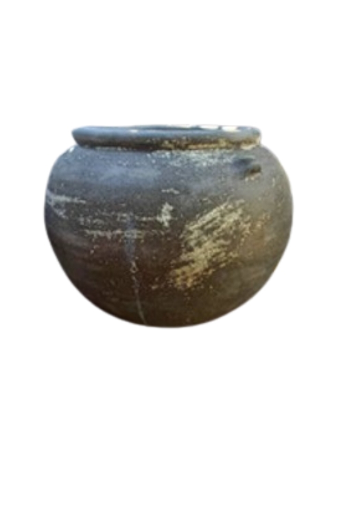 Limestone Ball Pot - Large